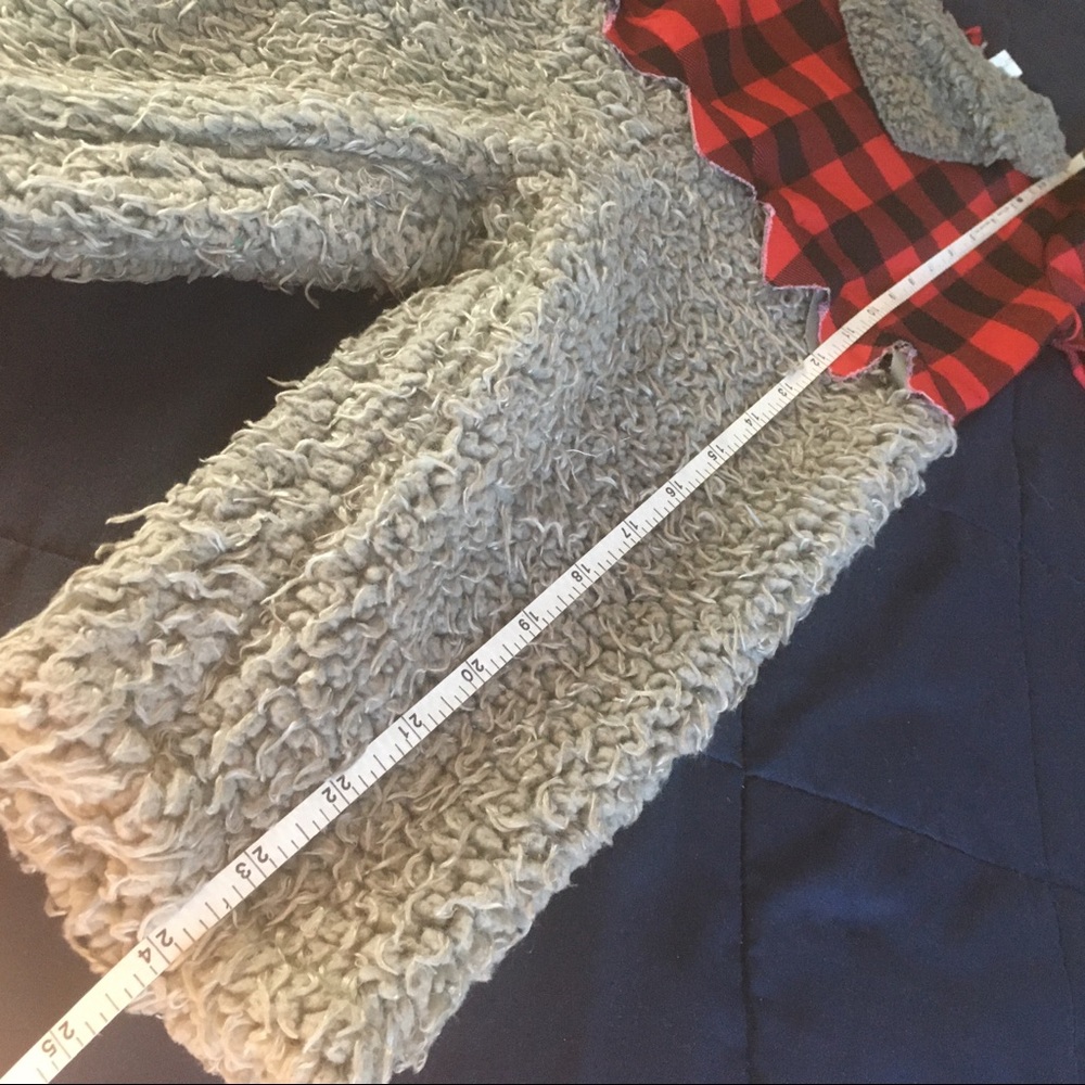 Werewolf costume outfit Halloween plaid lumberjack - Picture 5 of 8